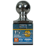 Reese Towpower 7008400 1-7/8" Chrome Steel Interlock Hitch Ball