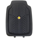 Treads Front Floor Mat - Black