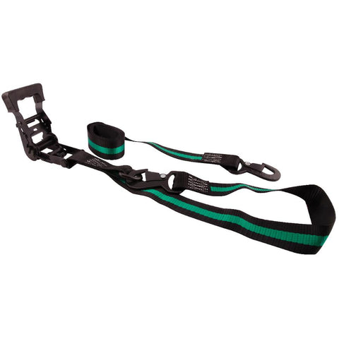 Erickson 05716 Ratcheting Tie Down Strap, 2 Pack (1.5" Wide x 8' Long, 3000lb Load Capacity)