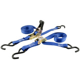 Erickson 35606 Light Duty Tie-Down Strap, 2 Pack (Combo Pack Contains 2 Ratchet Straps and 2 Cam Lock Straps, 1200 lb Load Capacity)