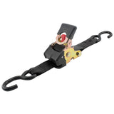Erickson 34414 Pro Series Black 2-Inch x 6-Inch Retractable Ratcheting Tie-Down Strap