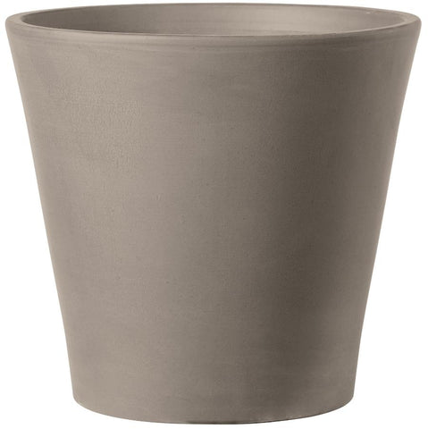 10.12" Cono Clay Pot - Grafite