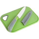 Final Touch Non-Slip Bar Cutting Board & Ceramic Knife (FTA7301)