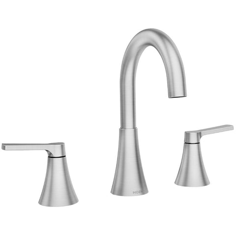 Mikah Two Handle Widespread Lavatory Faucet - Chrome