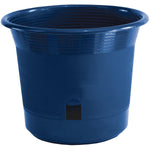 10" Self-Watering Planter - Navy Blue