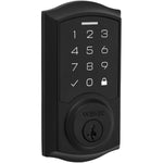 SmartCode Electronic Touchpad Deadbolt - Matte Black