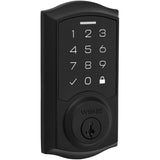 SmartCode Electronic Touchpad Deadbolt - Matte Black