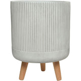 Off-White Logan Ceramic Planters - 2 Piece, Assortment