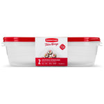 TakeAlongs Large Rectangle Food Containers - 3.7 L, 2 Pack