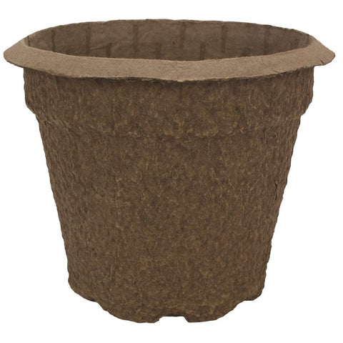 FiberGrow Round Fibre Planter - 8"