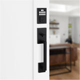 San Clemente / Halifax SmartCode Electronic Handleset - with Keypad, Matte Black