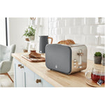 Swan Nordic 2-Slice Toaster - Grey