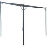 Kenora Pergola - Black, 8' x 8'