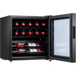 14 Bottle Wine Cooler - Black