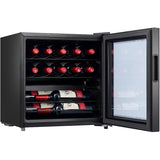 14 Bottle Wine Cooler - Black