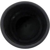 1" Black Rubber Furniture Leg Tips - 4 Pack