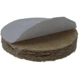 1" Round Heavy Duty Felt Pads - 16 Pack