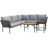 Providence Sectional Set - with Cushions, 4 Piece