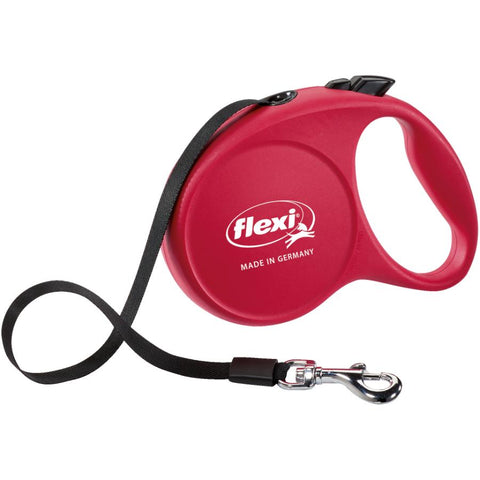 Retractable Large Dog Leash - 16', Assorted Colours