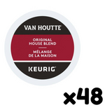 Van Houtte Original House Blend K-Cup Coffee Pods, 48 Count For Keurig Coffee Makers