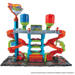 Hot Wheels City Mega Tower Car Wash Playset