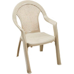 Stacking High Back Salem Chair - Sandstone