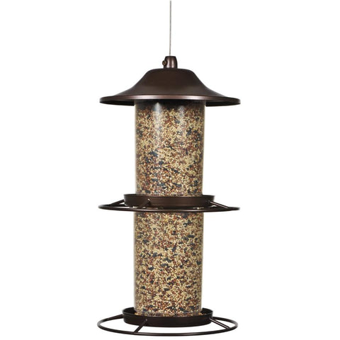 Panorama Bird Feeder with 4.5lb Seed Capacity