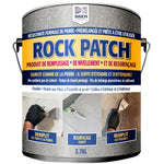 Rock Patch Filler, Leveler & Resurfacer - Grey, 3.7 L