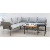 Providence Sectional Set - with Cushions, 4 Piece