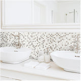 Minimo Noche Peel & Stick Backsplash Wall Tiles - 11.55" x 9.63", 4 Pack