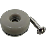 1" Disc Glides with Screws - 8 Pack