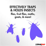 DOT StickyTech Replacement Glue Cards for DOT Indoor Flying Insect Trap - 6 Pack