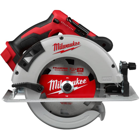 M18 18V 7-1/4" Cordless Circular Saw - Brushless, Tool Only