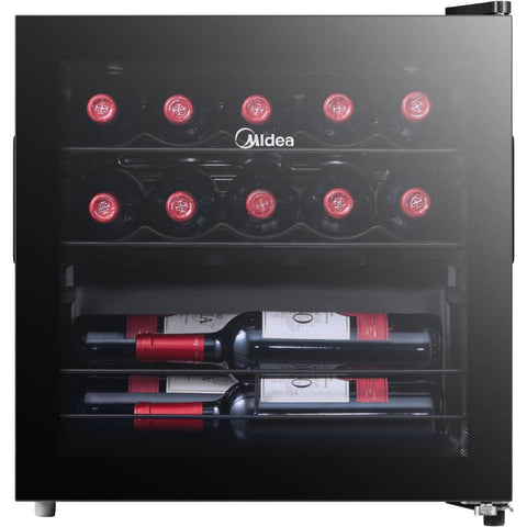 14 Bottle Wine Cooler - Black