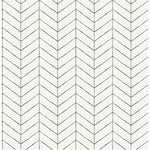 Harper Peel & Stick Wallpaper - Grey, 20.5" x 18'