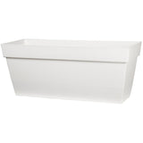 Viva Self Watering Grow Box White - With Otherflow Protection, 24"