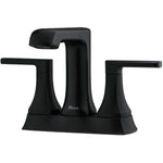 Penn 2 Handle Centerset Lavatory Faucet - Matte Black