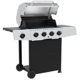 Flame 4 Burner Propane BBQ - 40,000 BTU with Side Burner