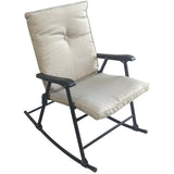 Oversized Padded Rocking Chair