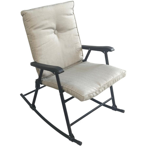 Oversized Padded Rocking Chair