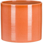 11" Papaya Fashionista Ceramic Planter