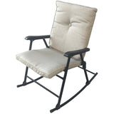 Oversized Padded Rocking Chair