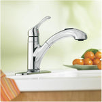 MOEN INC/FAUCETS CA87316C CHR SGL Pull Out Faucet