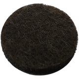1/2" Round Medium Duty Felt Pads - 24 Pack