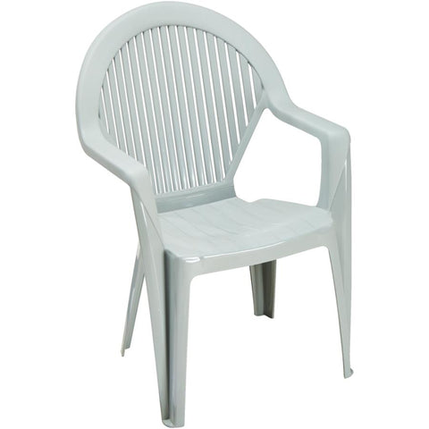 Stacking Pinehurst High Back Chair - Grey