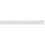 1/2" x 6" Heavy Duty Strip Felt Pads - 9 Pack