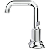 Indy Two Handle Lavatory Faucet with Knurled Accents - Chrome