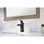 Venturi Single Handle Lavatory Faucet - Matte Black