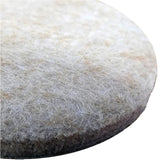 1" Round Heavy Duty Felt Pads - 16 Pack