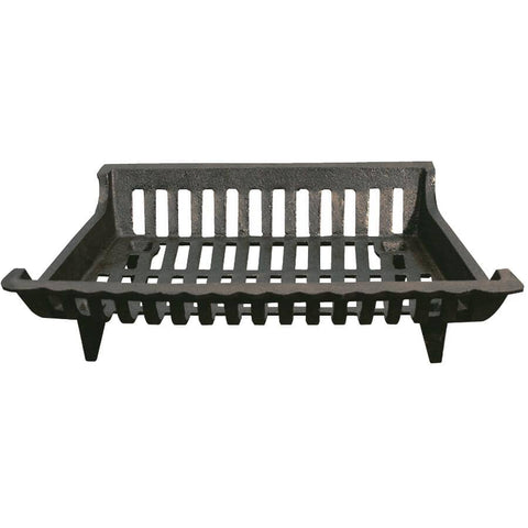 Panacea Products Corp 18'" Black Cast Iron Grate 15418 Fireplace Grates & Andirons